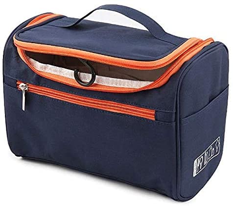 FLOOVI Large Makeup Bag for Women - Waterproof Travel Cosmetic Organizer with Brush Holder, Reusable Toiletry Case for Makeup Brushes & Beauty Essentials (Multiple Colors) - Perfect for Travel, Gym & Daily Organization