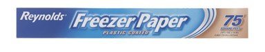 Freezer Paper 75 Square Feet (Pack of 10) - Heavy Duty Butcher Paper for Meat Wrapping, Food Storage & Craft Projects - Ideal for Freezing, Smoking & BBQ Prep