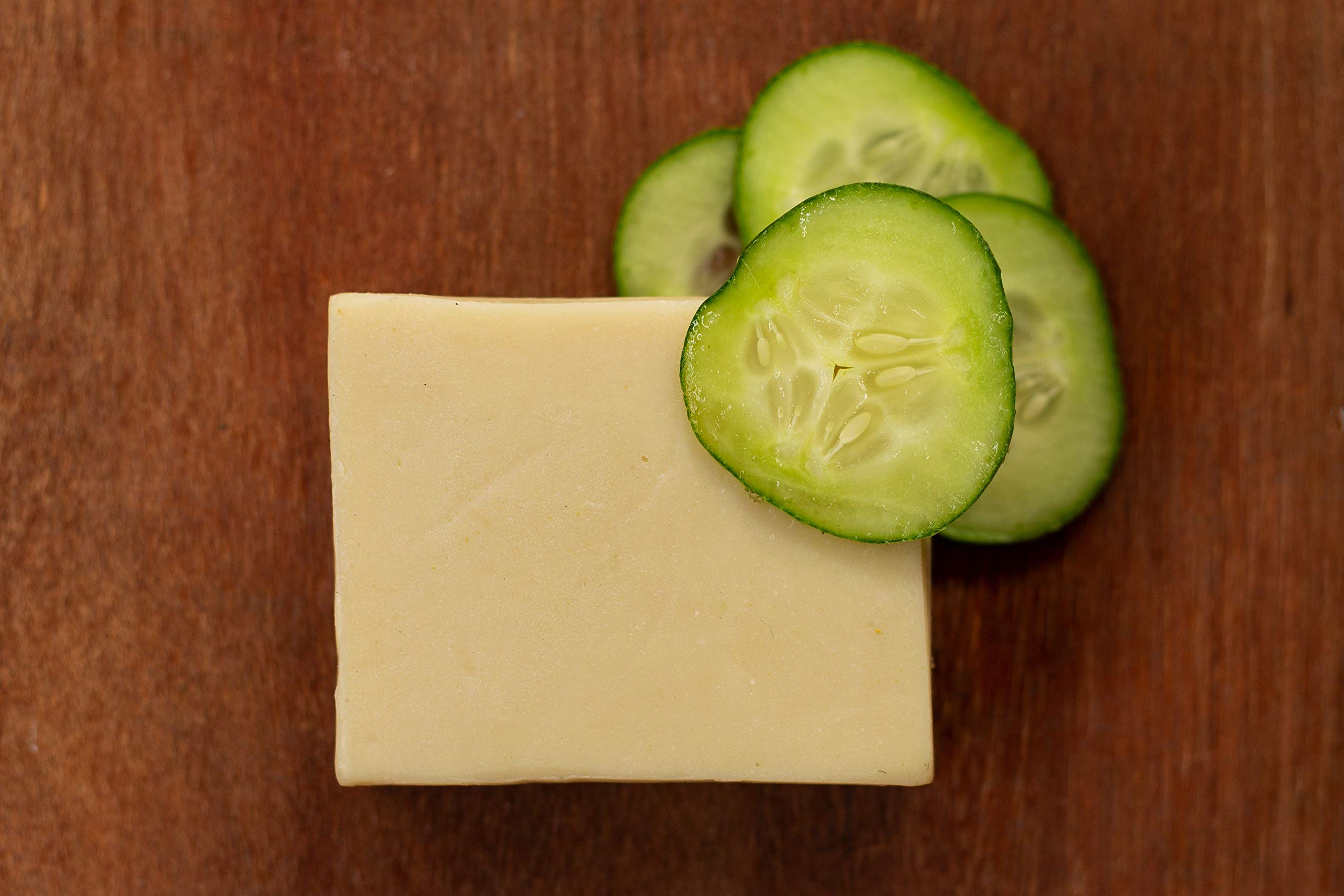Neev Cucumber Soap for Face & Body - Revitalizing, Skin Tightening & Brightening | Natural Skincare for Glowing Complexion | Perfect for Daily Cleansing & Spa Days