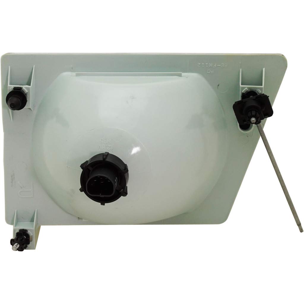 2003-2005 Ford E-350 Club Wagon Headlight Assembly Pair - DOT Certified Replacement (Driver & Passenger Side) FO2502153 + FO2503153 - Perfect for Night Driving, Off-Road Adventures & Vehicle Restoration Projects