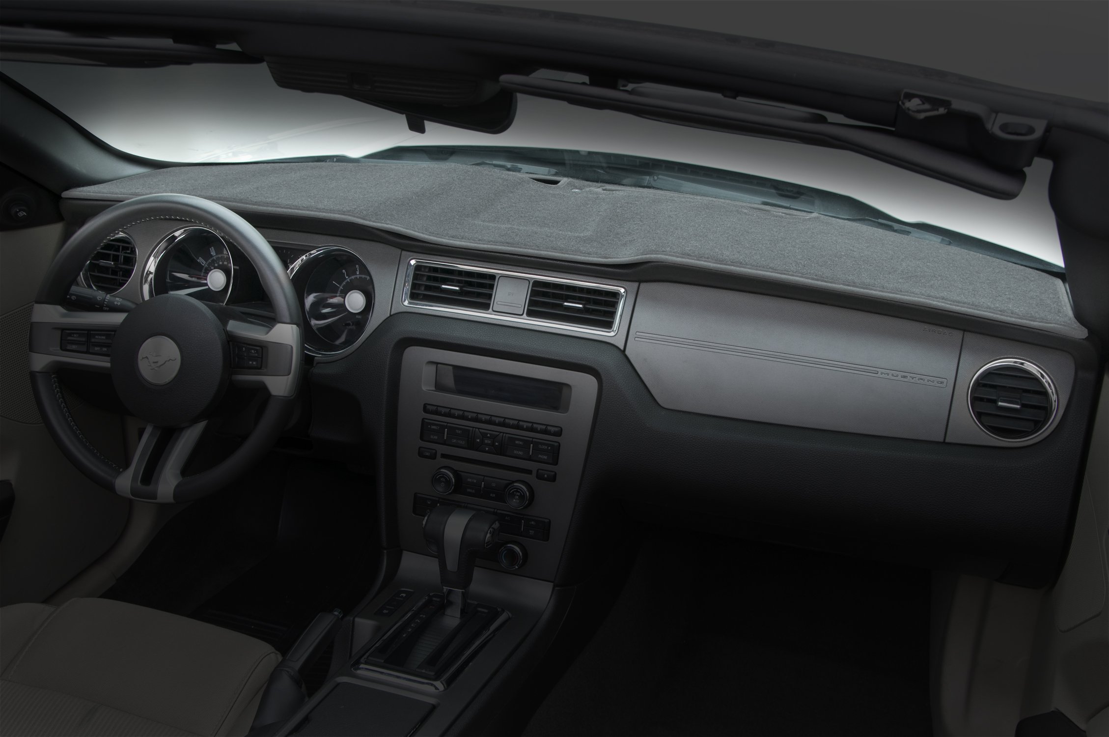 Coverking Custom Fit Dash Covers for Chevrolet Colorado - Poly Carpet Gray Dashboard Protector | UV Protection & Anti-Slip Design | Perfect for Road Trips & Daily Commuting