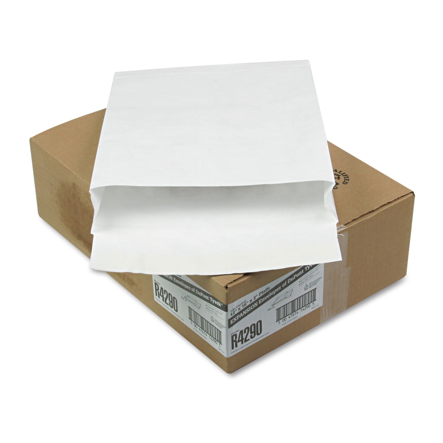 QUAR4290 - Premium Quality Park Open-End Expansion Envelopes for Mailing, Shipping & Document Storage | Heavy Duty Kraft Paper Business Envelopes