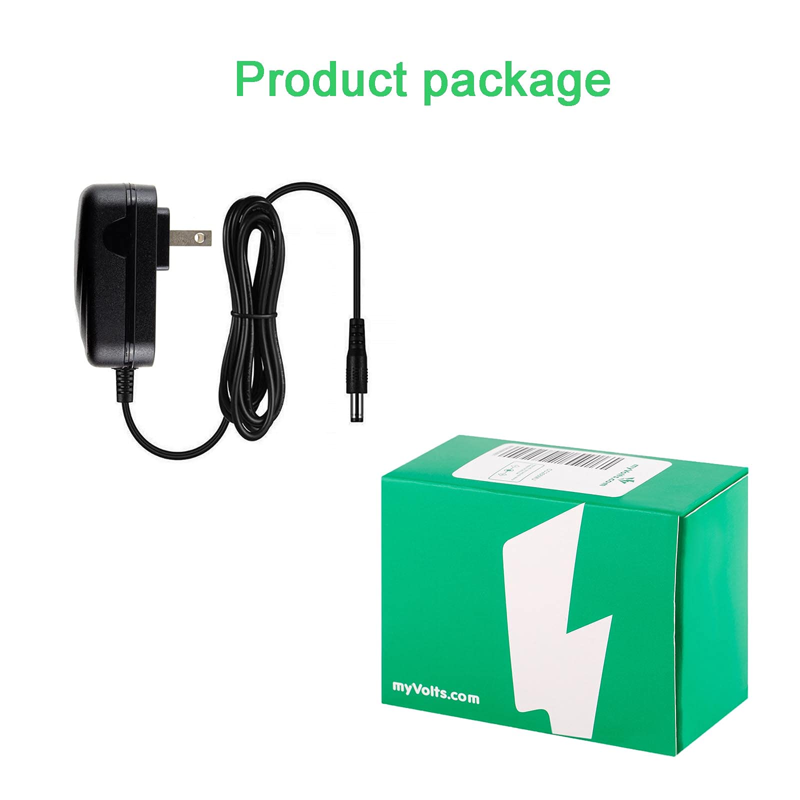 MyVolts 12V AC/DC Power Adapter Replacement for Roberts Stream 93i DAB WiFi Radio - US Plug - Perfect for Home, Office & Travel Use