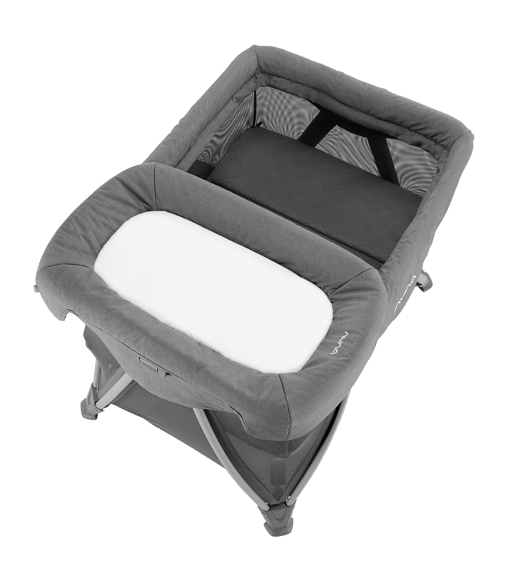 Nuna Sena Aire 2022/2023 Lightweight Travel Crib with Removable Bassinet - Perfect for Baby Sleep, Travel & Home Use