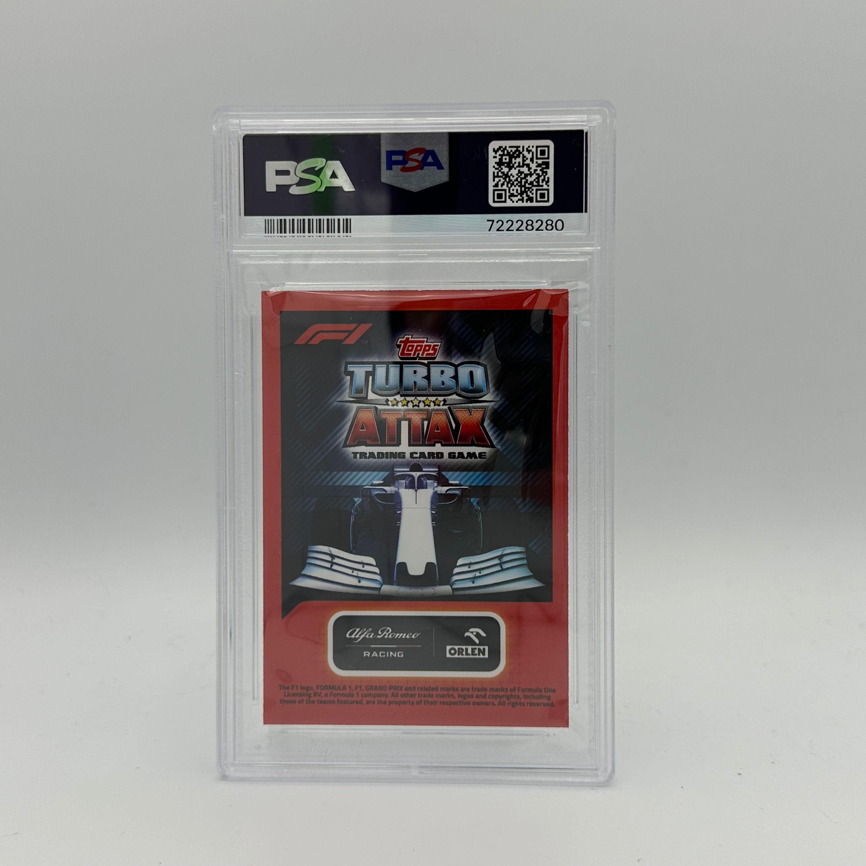 PSA 9 Graded KIMI RAIKKONEN #LE5G Limited Edition Gold Trading Card - Perfect for Collectors, Sports Memorabilia Enthusiasts & Formula 1 Fans