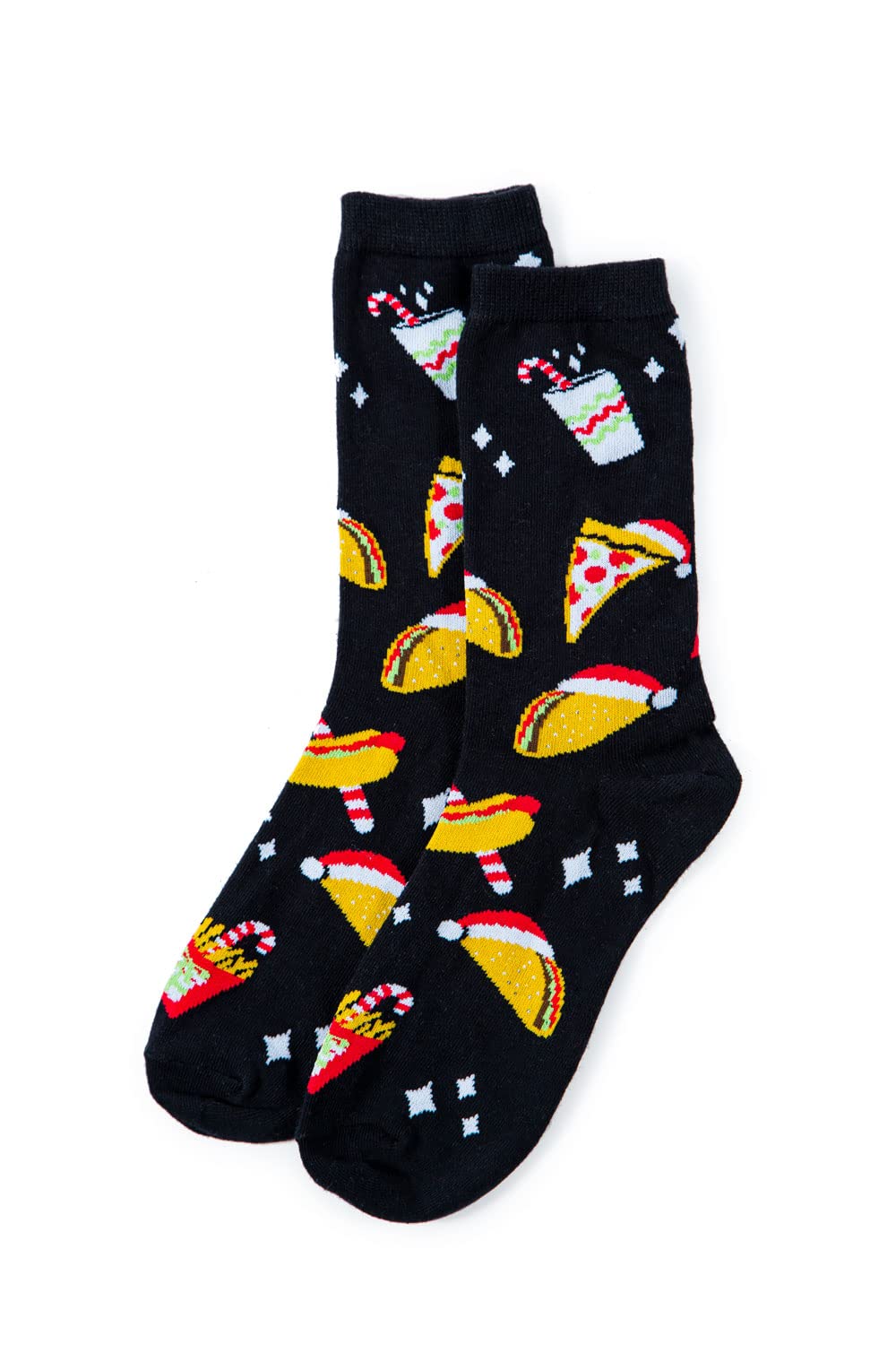 Festive Christmas Socks for Women - Funny Holiday Knee High & Crew Socks - Cozy Winter Gift for Wife, Mom, Daughter - Perfect for Xmas Parties, Office Exchange & Stocking Stuffers