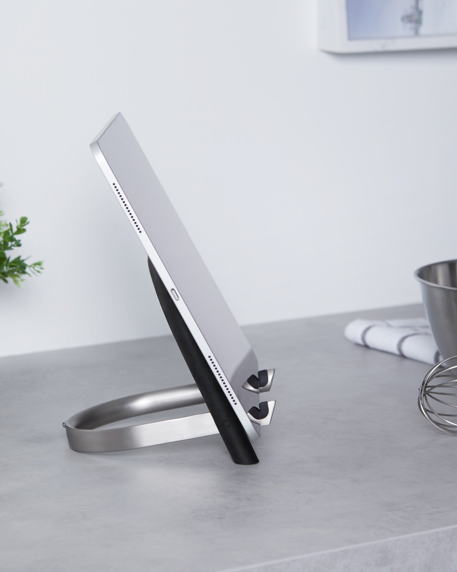 Udock Tablet Stand Holder - Adjustable & Sturdy Desktop Stand for iPad, Kindle, and Tablets - Perfect for Home, Office, and Kitchen Use
