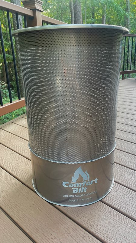 Comfortbilt Outdoor Fire Tower - Portable Fire Pit for Camping, Backyard, and Patio | Durable Steel Construction | Perfect for Bonfires, S'mores & Outdoor Gatherings
