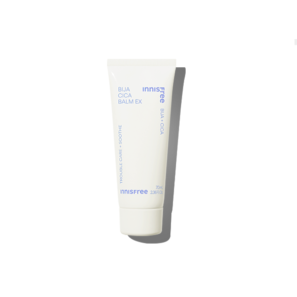 Innisfree Bija Cica Balm EX - Soothing Skin Repair Cream for Acne, Redness & Irritation - Korean Skincare for Sensitive & Problem Skin - Perfect for Post-Breakout Recovery & Daily Calming Care