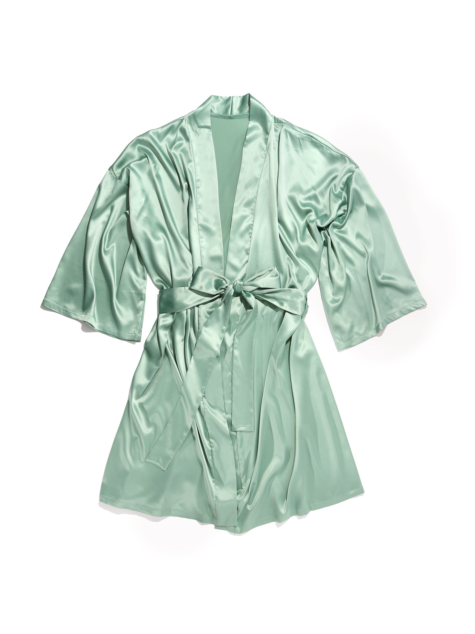 Luxury Satin Sleep Robe for Women - Soft & Comfortable Nightgown with Pockets - Perfect for Lounging, Spa Days & Bridal Gifts