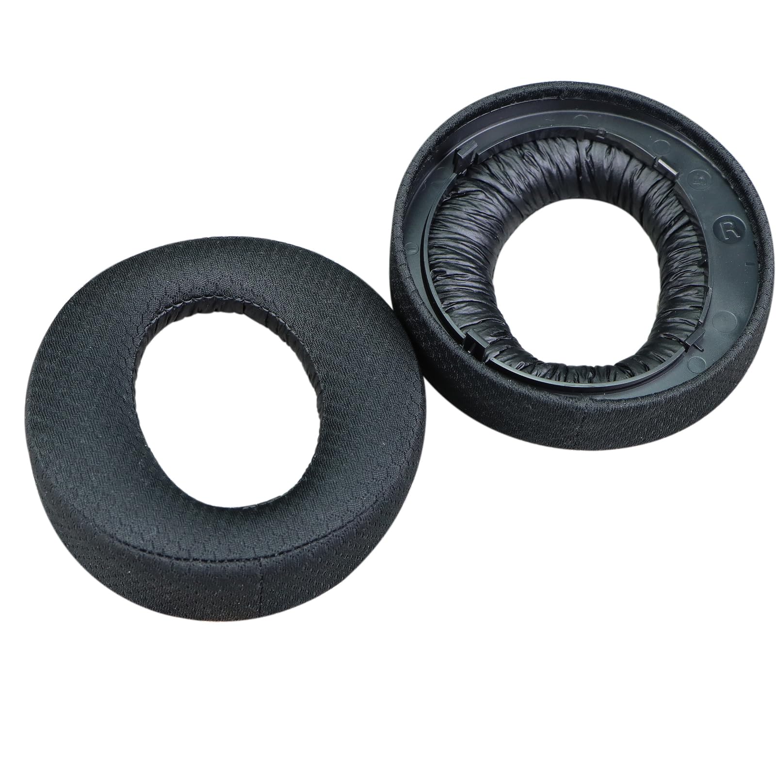Sony PS5 Pulse 3D Wireless Headset Replacement Ear Pads - Premium Noise Isolating Memory Foam Cushions with Breathable Mesh Fabric (Black) | Perfect for Gaming, Music & Long Wear Comfort
