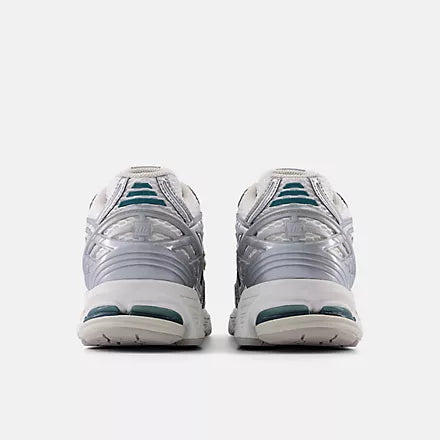 New Balance 1906R Running Shoes for Men & Women - White & Silver Retro Sneakers for Casual Wear, Gym, and Everyday Comfort