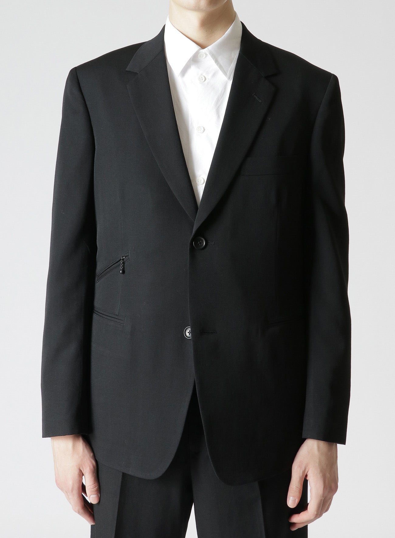 CDH Gabardine Suit Jacket - 2 Button Men's Blazer for Business & Formal Wear | Office, Wedding & Special Occasions