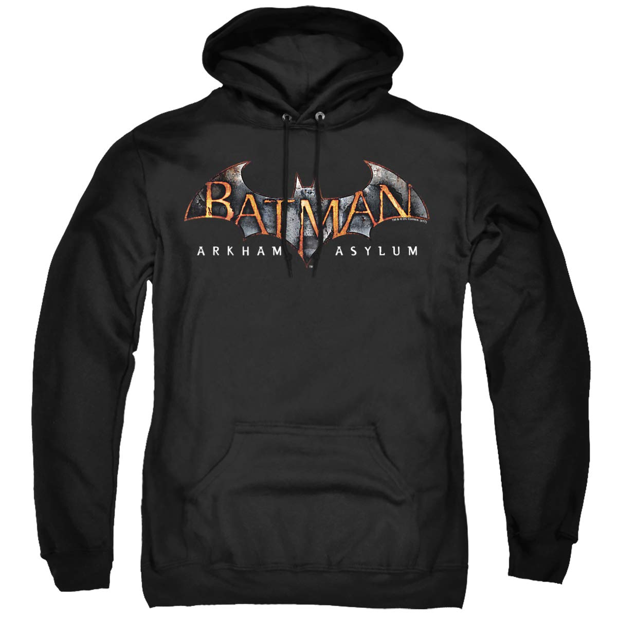 Batman Arkham Asylum Logo Unisex Hoodie - Pullover Sweatshirt for Men & Women - Perfect for Cosplay, Gaming & Casual Wear