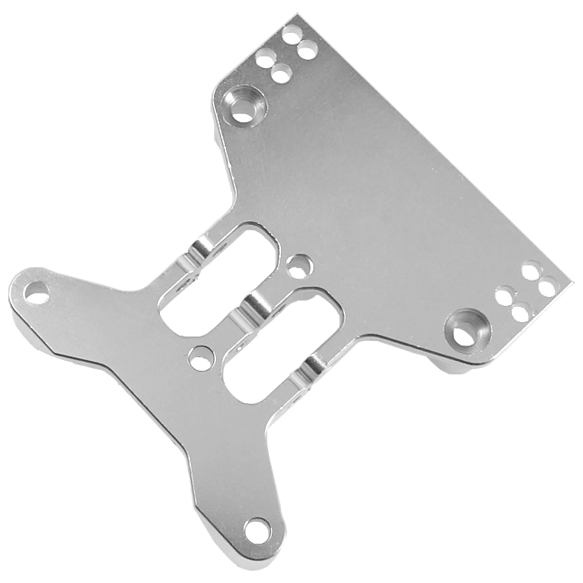 Upgrade RC Car Pull Rod Base Seat Mount & Tie Rod Servo Bracket - Compatible with MN Model G500 1/12 Scale - Silver Aluminum Alloy Parts - Perfect for Off-Road Racing & Crawler Performance Tuning