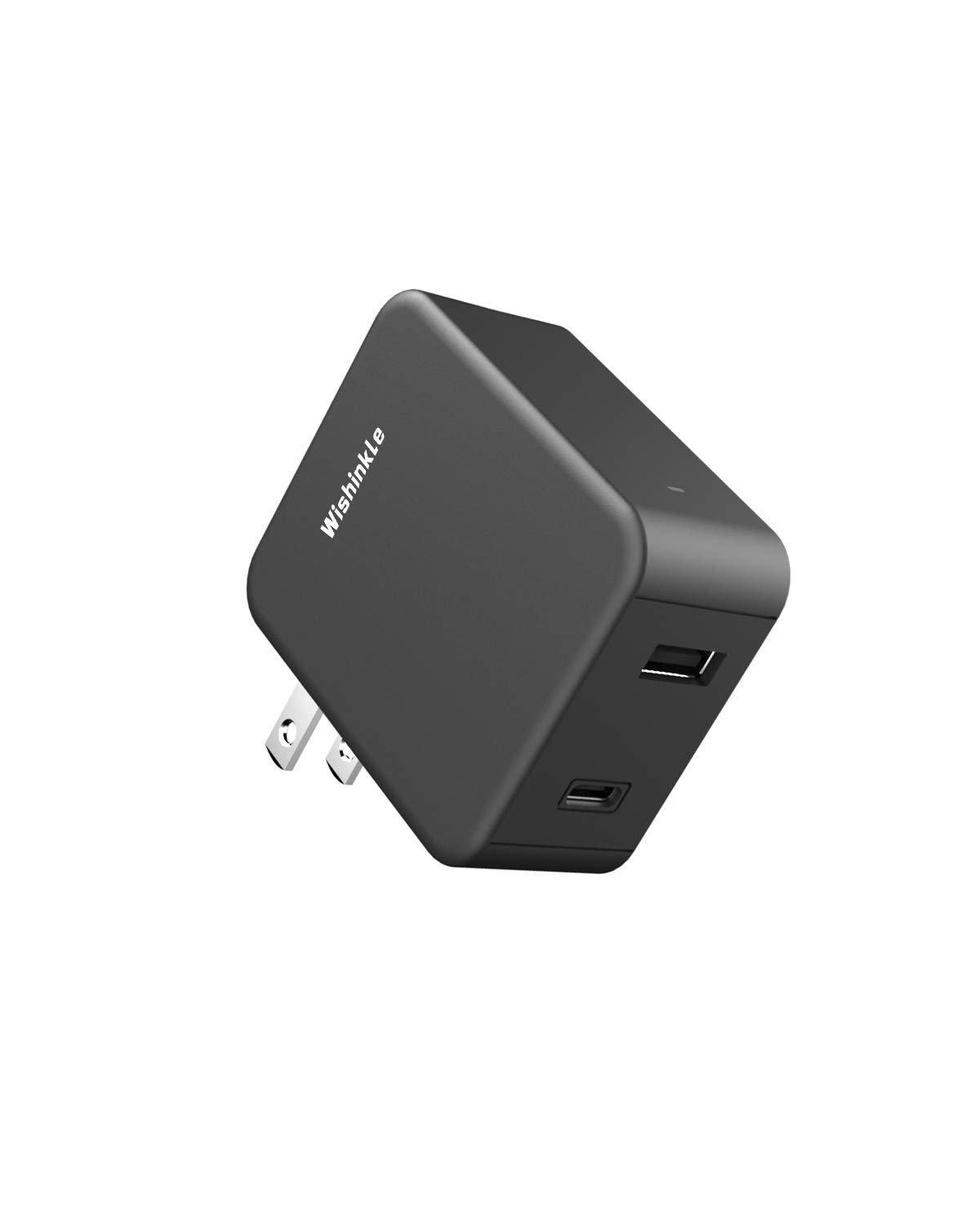 36W Fast USB C Wall Charger with Dual Ports, PD/QC3.0 Power Adapter - Foldable Plug for Samsung, Google Pixel, iPhone - Perfect for Travel, Home & Office Charging