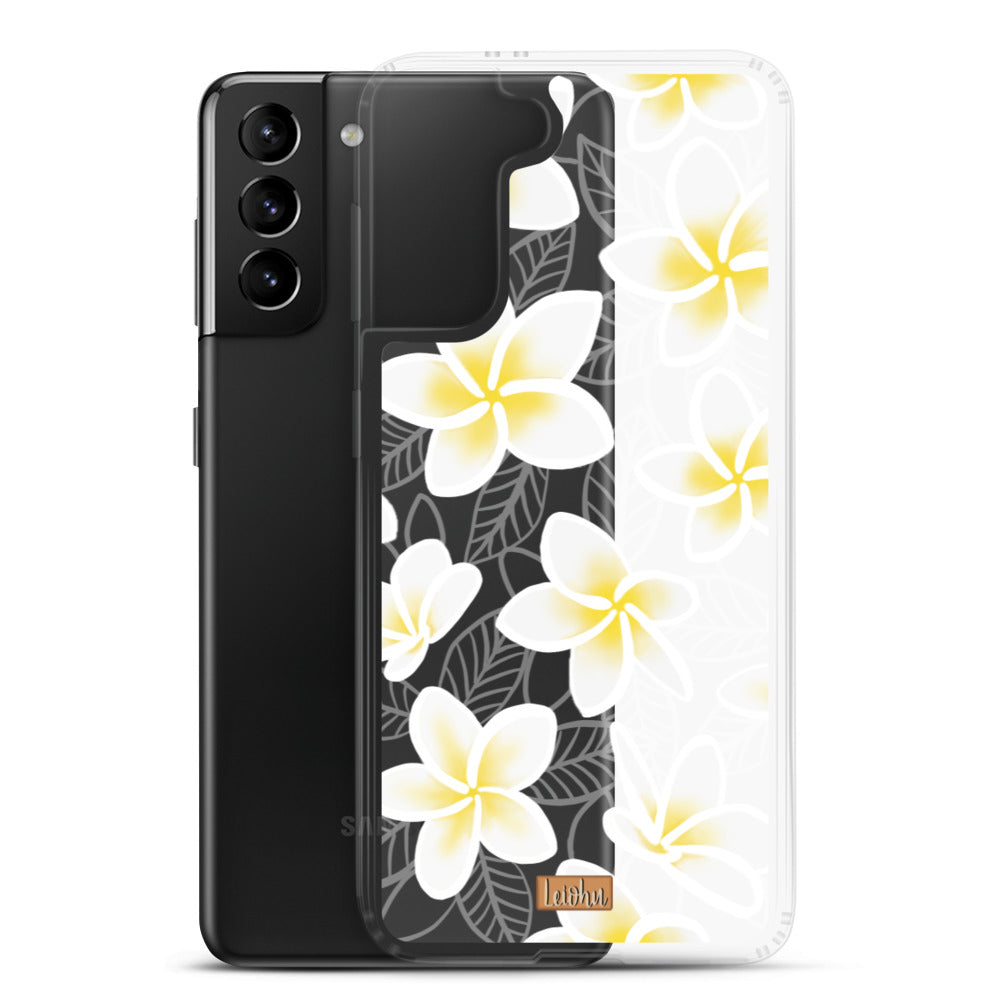 Pua Melia Clear Phone Case for Samsung Galaxy - Slim Protective Cover with Scratch Resistance | Perfect for Everyday Use, Travel & Work