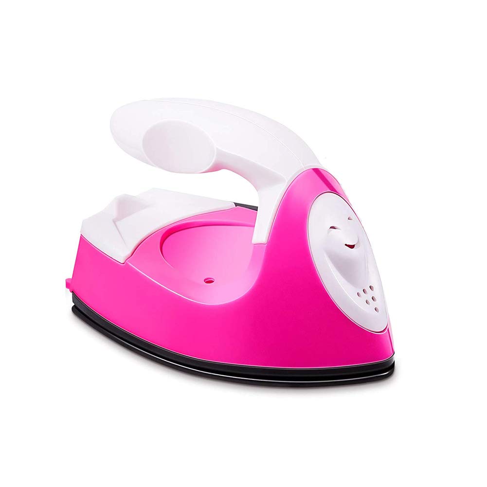 Mini Heat Press Machine for DIY Crafts - Portable Handheld Iron for T-Shirts, Hats, Bags & Shoes with Charging Base - Perfect for Home DIY Projects, Custom Apparel & Small Business Printing