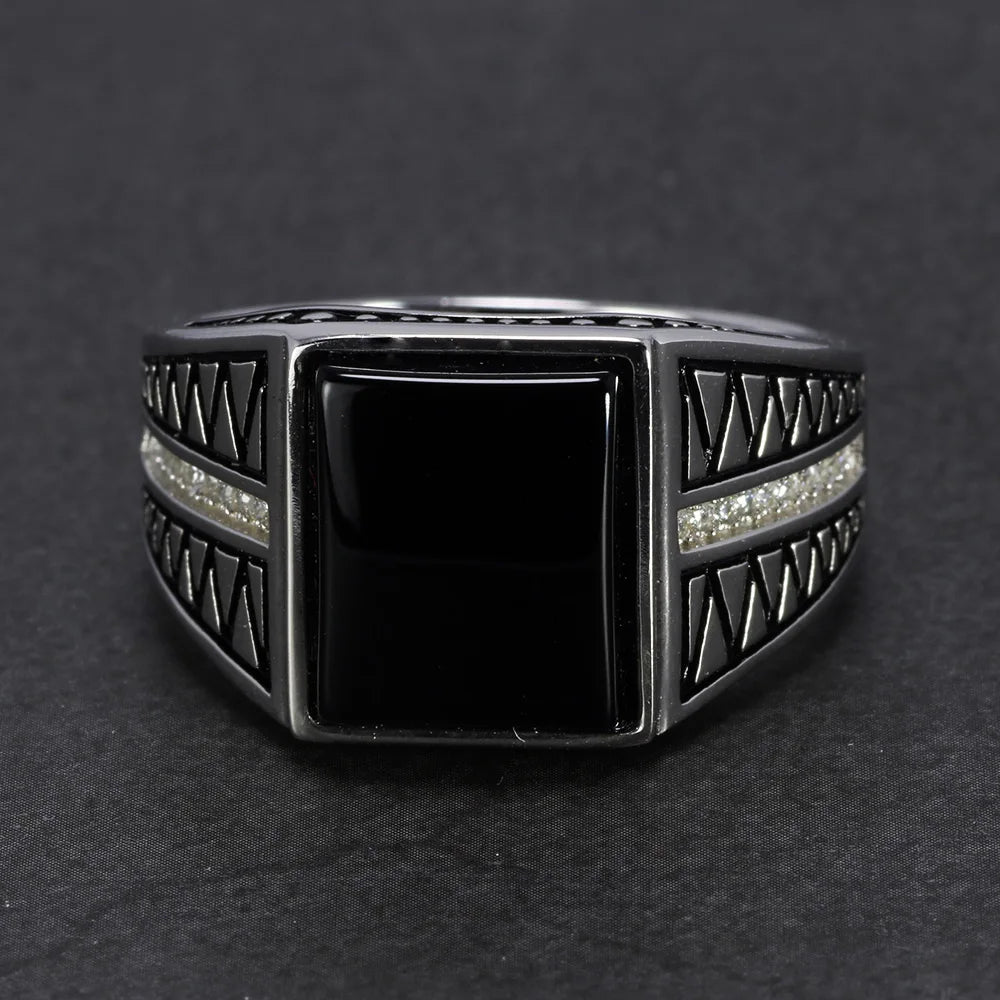 Enigma Glow Ring - LED Light Up Mood Ring for Women & Men, Adjustable Glowing Fashion Jewelry for Parties, Raves, Concerts & Nightlife