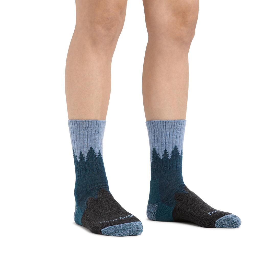 Darn Tough 1971 Treeline Micro Crew Midweight Cushion Socks for Women - Hiking, Outdoor & Everyday Comfort