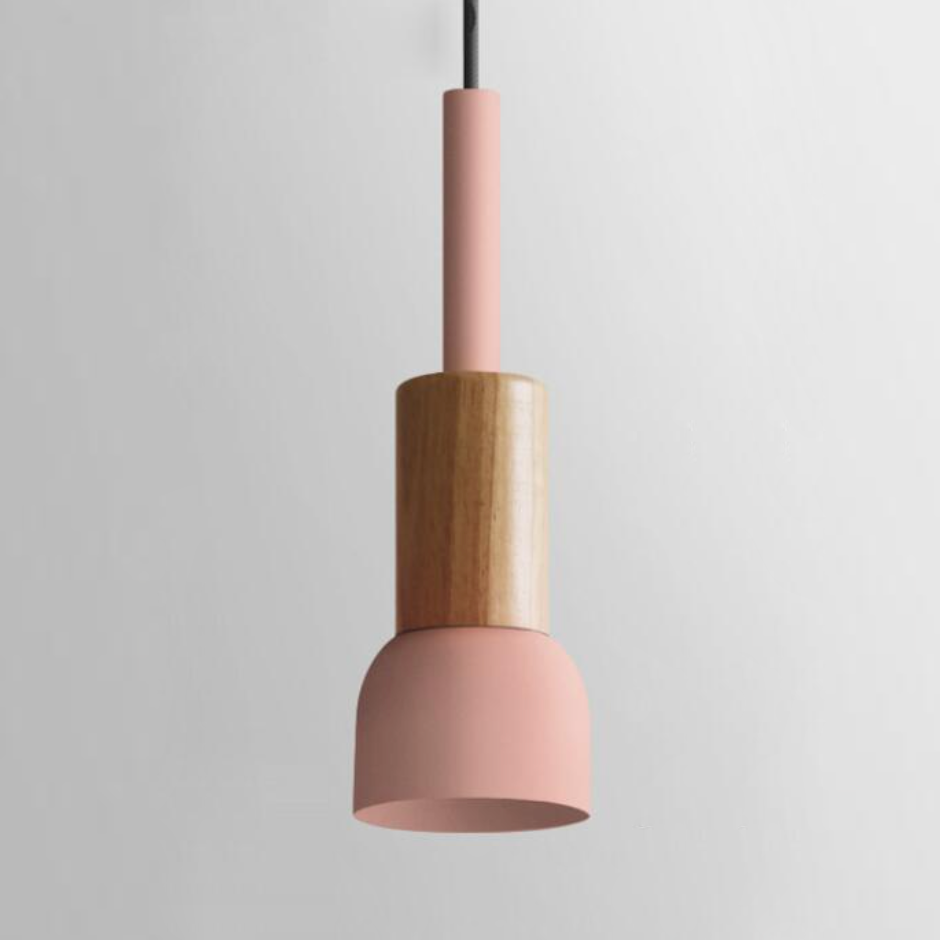 Stylish Astrid Metal & Wood Pendant Lights - Modern Industrial Ceiling Lighting for Kitchen, Dining Room & Living Room Decor