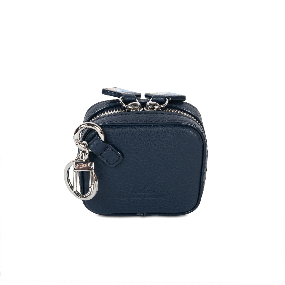 Premium Samuel Ashley x Pantone Leather Keychain Pouch - Stylish & Durable Key Holder for Men & Women - Perfect for Home, Office, Travel & Everyday Use