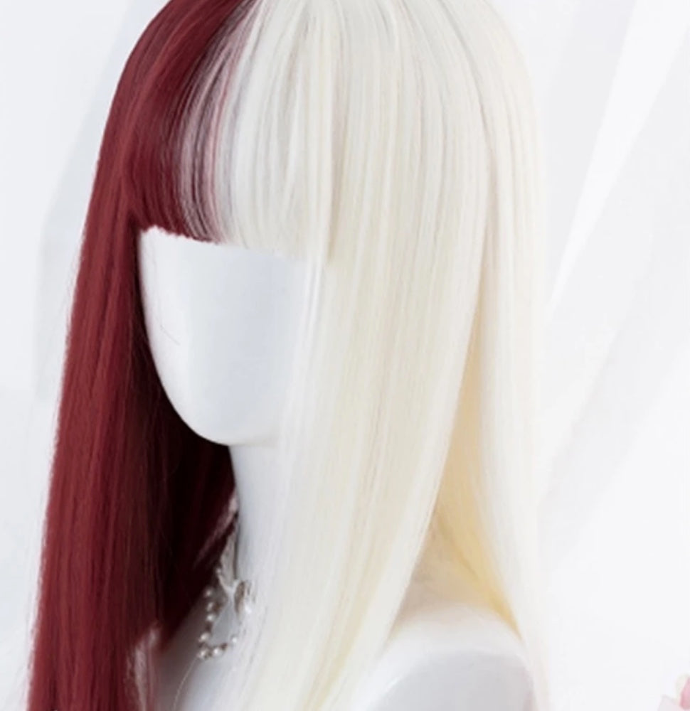 Dramatic Magnetic Dolly Wig for Cosplay & Costume - Synthetic Hairpiece for Anime, Halloween & Theatrical Performances