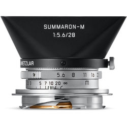 Leica Summaron M 28mm f/5.6 Lens for Street & Travel Photography - Compact Prime Lens for Leica M Mount Cameras