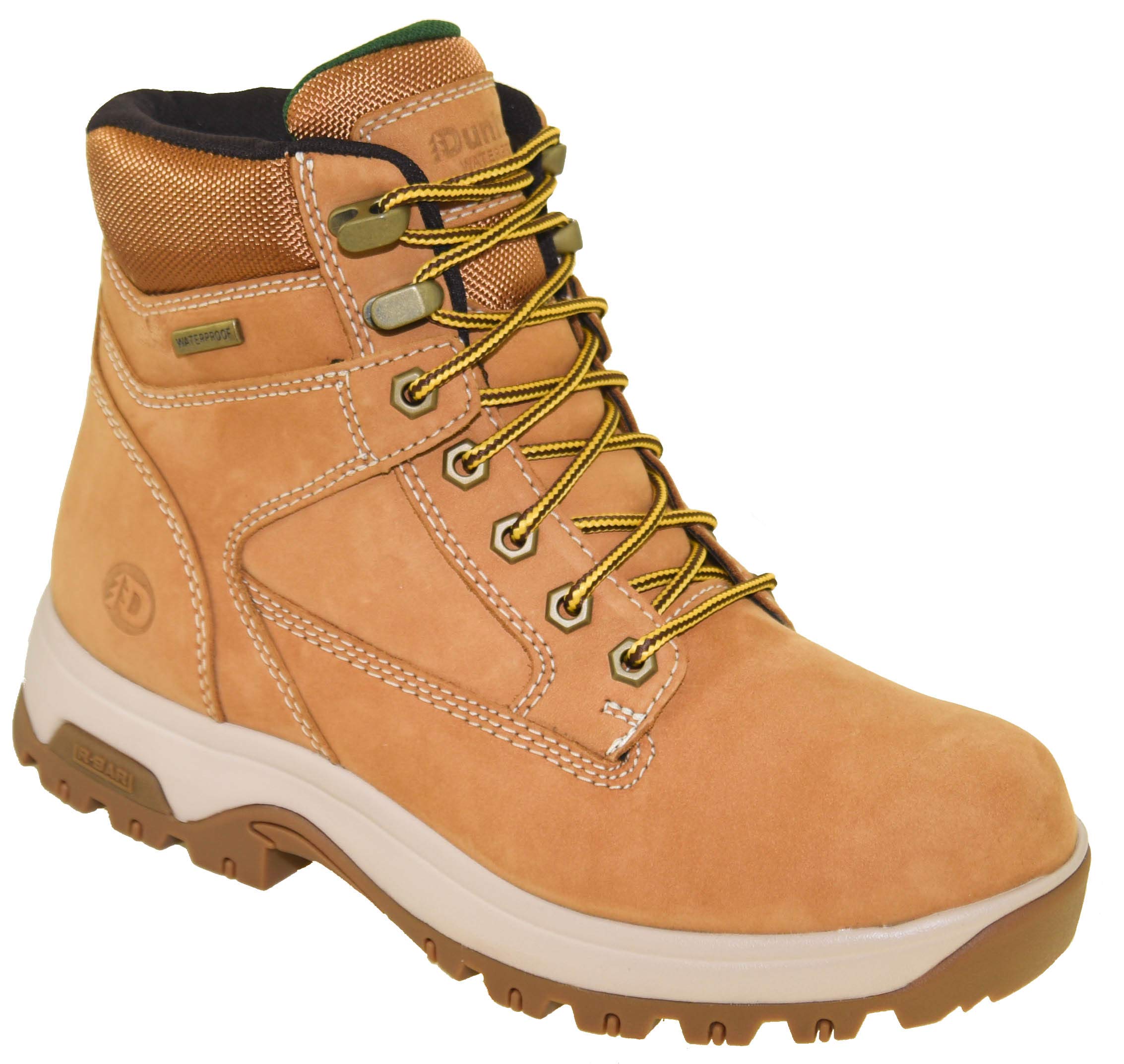 Dunham Men's 8000Works 6-Inch Safety Toe Waterproof Work Boot - Steel Toe Construction for Heavy Duty & Outdoor Work - Ideal for Construction, Landscaping, and Industrial Jobs