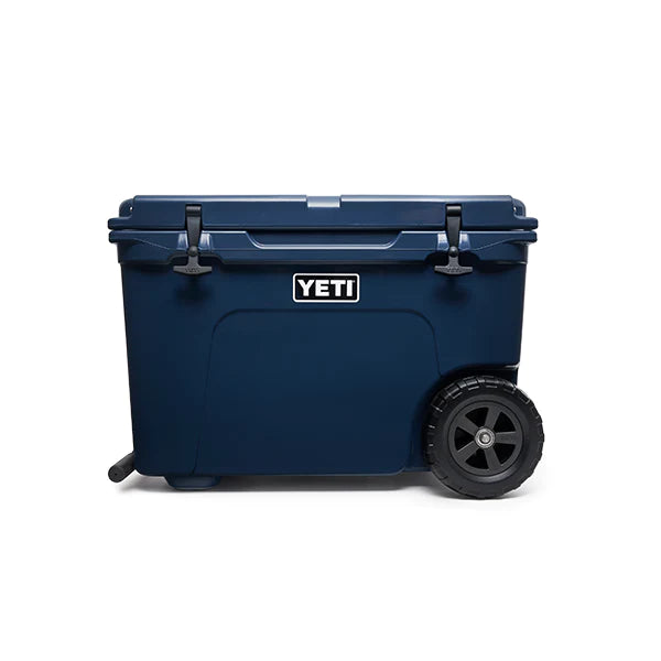 Tundra Haul Wheeled Cooler - Heavy Duty Rolling Cooler for Camping, Beach, Picnics & Outdoor Adventures - 50 Quart Insulated Cooler with Wheels for Easy Transport