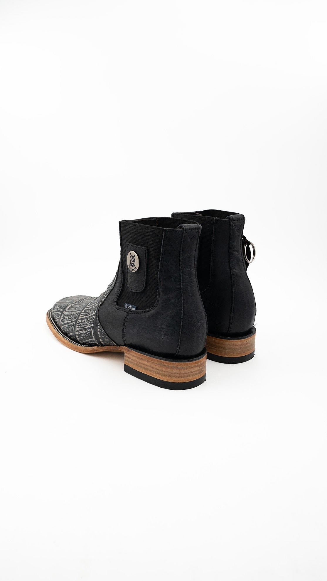 Matte Giant Gator Square Toe Boots for Men - Final Sale | Western Cowboy Boots, Comfortable Work & Outdoor Wear