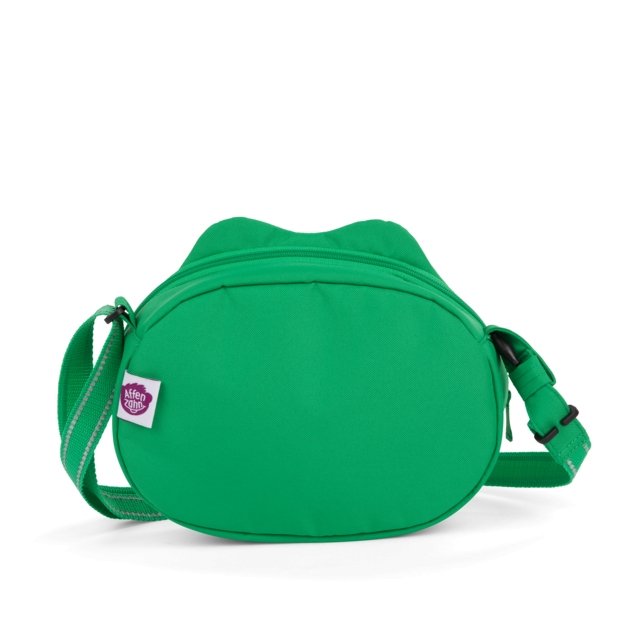 Affenzahn Mini Friend Sling Bag Frog - Cute Animal Crossbody Bag for Kids, Adjustable Strap, Lightweight & Durable - Perfect for School, Travel & Outdoor Adventures