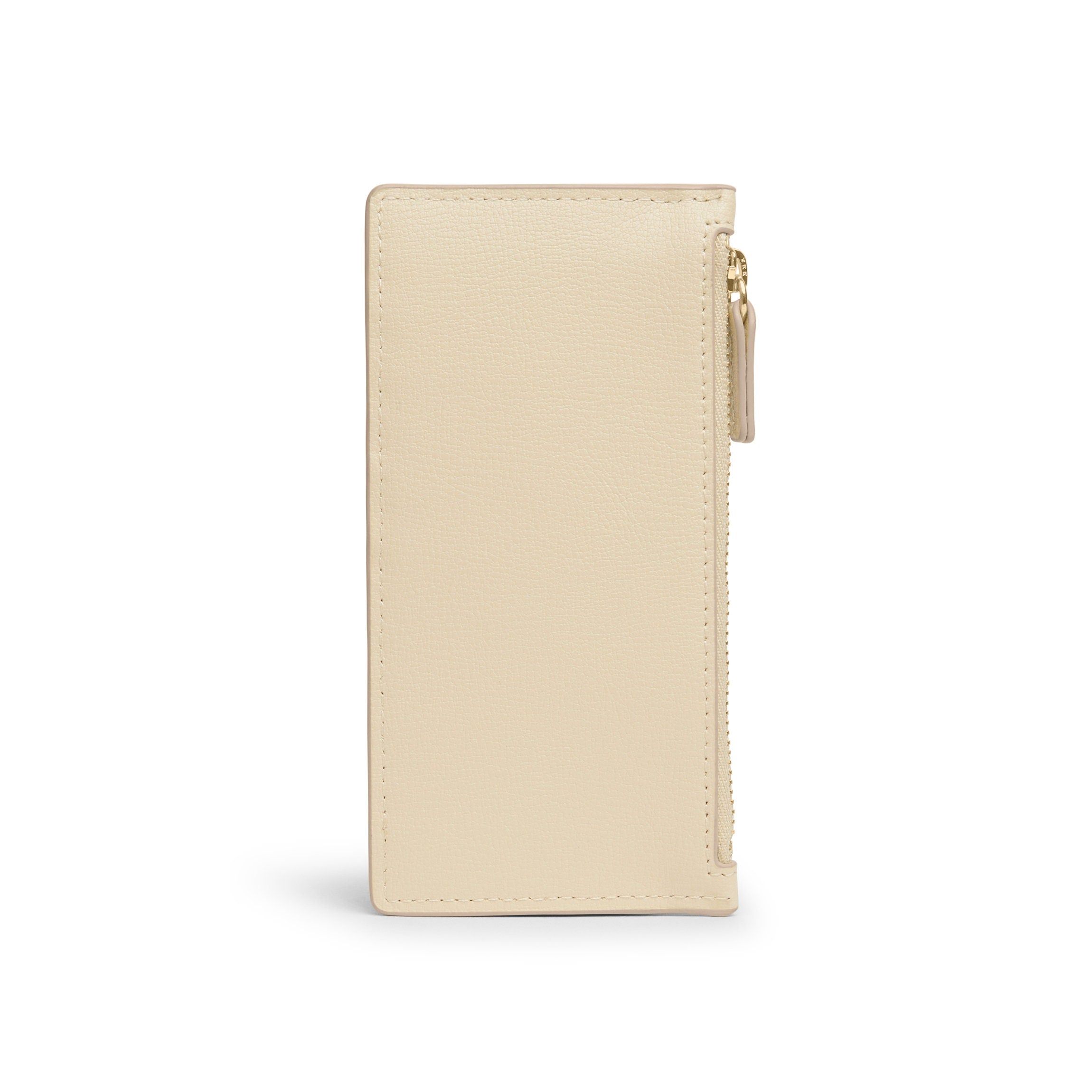 Devon Slim Zip Card Case Dove - Compact RFID Blocking Wallet for Men & Women - Perfect for Travel, Business & Everyday Use
