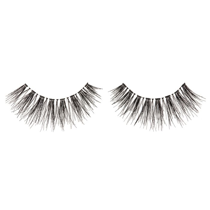 Ardell Double Up Strip Lashes 113 Wispies Black - Natural Looking False Eyelashes for Everyday Wear & Special Occasions