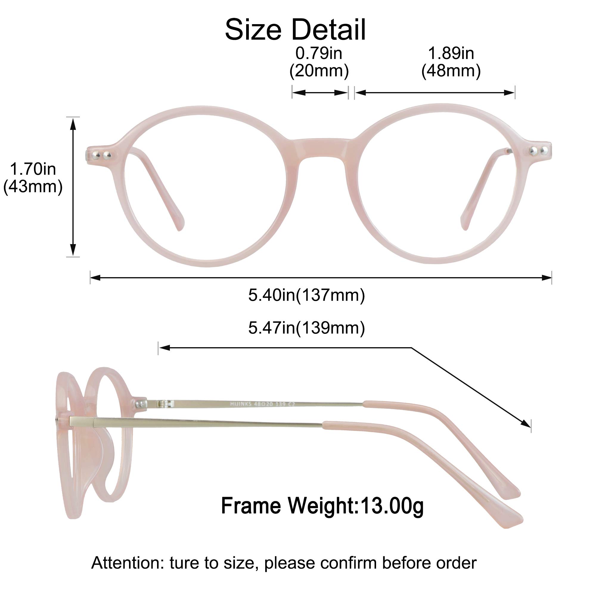 Blue Light Blocking Glasses for Women - Anti Eyestrain & UV for Screen Use