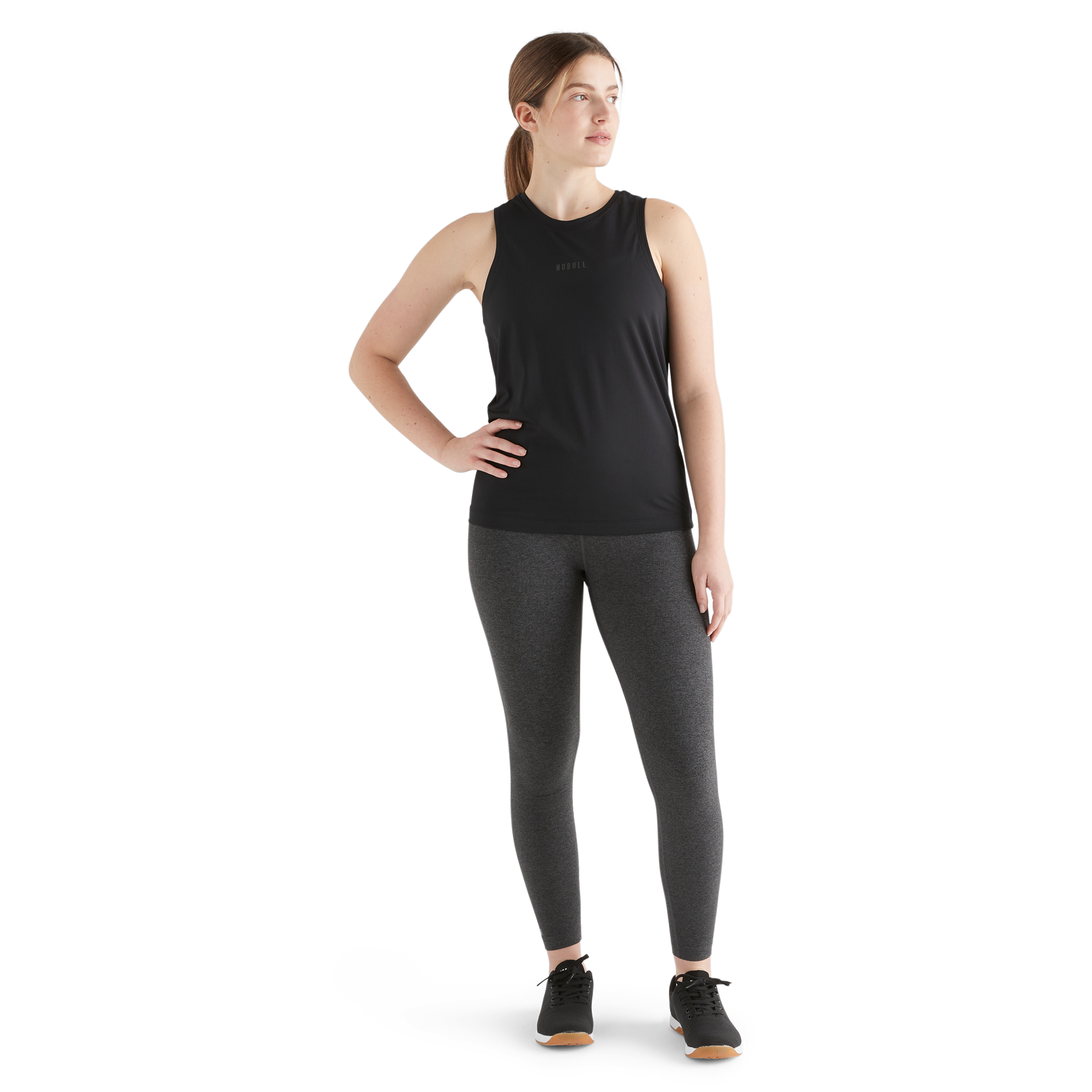 Deltapeak® Women's Micro Textured Tank Top - Soft Breathable Workout Shirt for Yoga, Running & Gym
