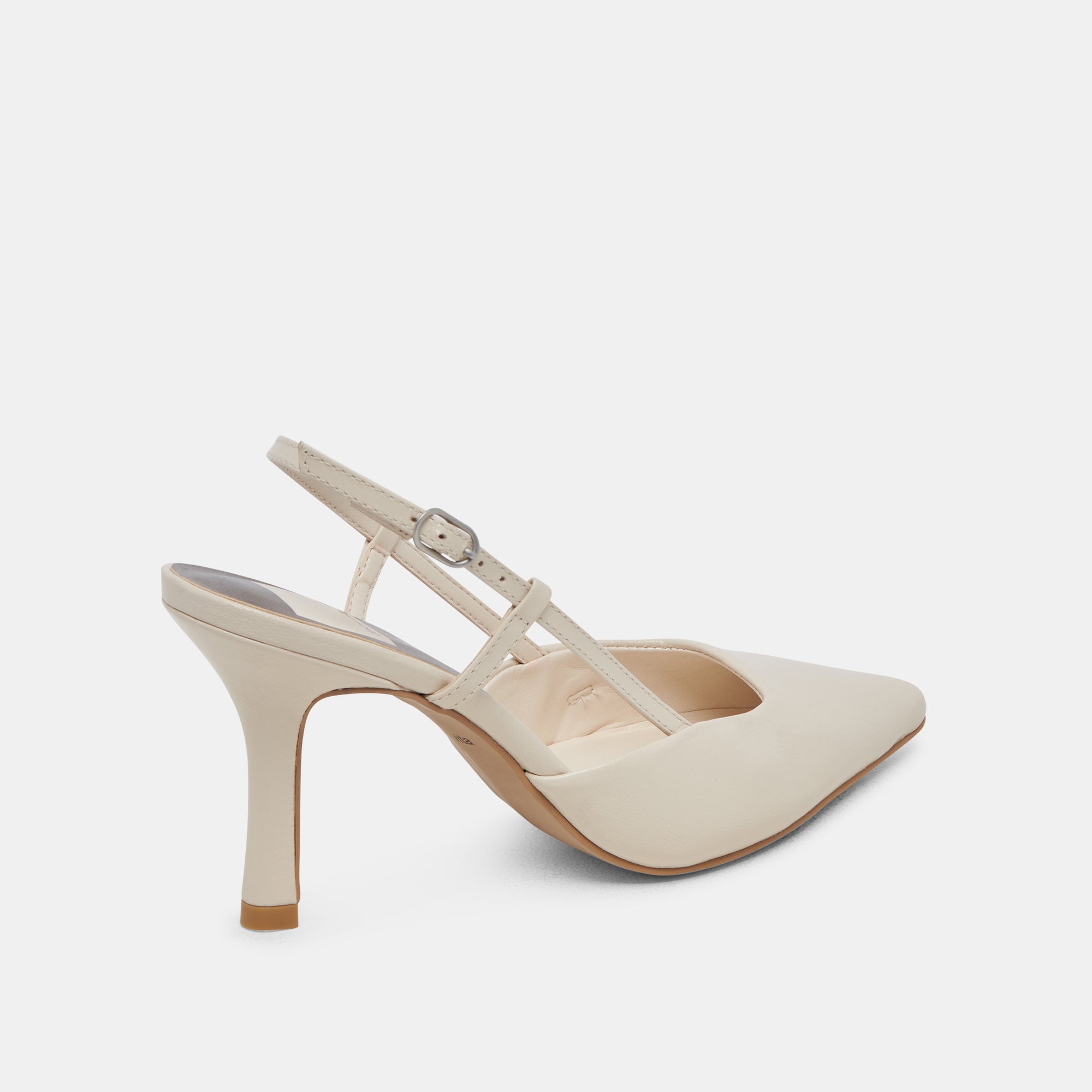 KIM HEELS IVORY CRINKLE PATENT - Elegant Women's High Heel Sandals for Weddings, Parties & Special Occasions