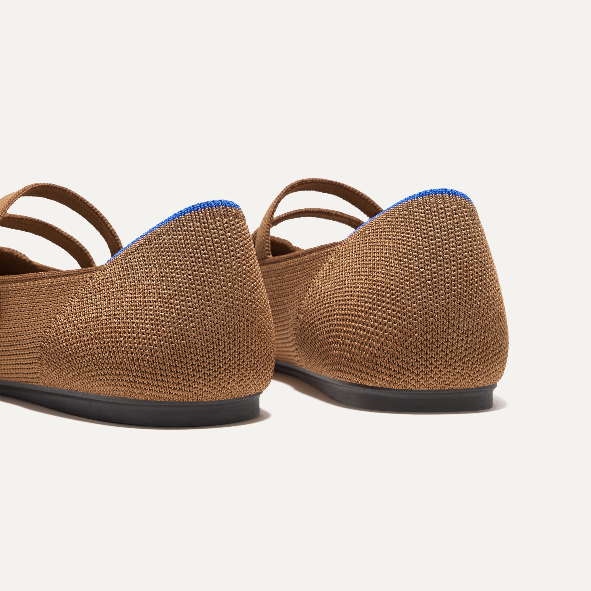 Stylish Double Buckle Mary Jane Shoes in Java Chip - Comfortable & Fashionable Women's Flats for Work, Casual Wear & Special Occasions