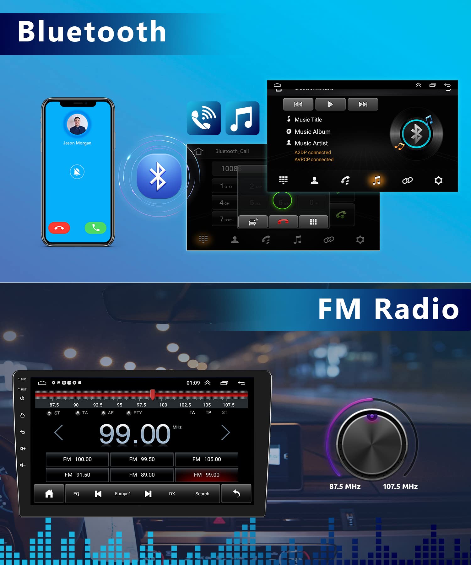 2G 32G Android Car Stereo for Toyota Tacoma 2005-2015 | 9