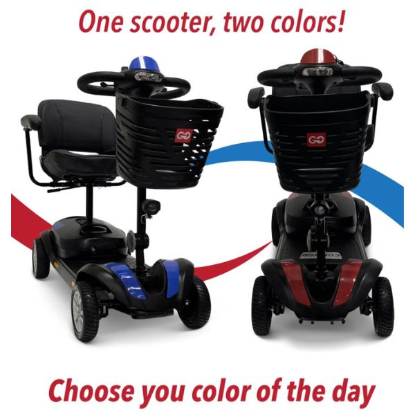 ComfyGo Z4 Lightweight Portable Mobility Scooter for Adults - Foldable Electric Scooter for Seniors & Disabled - Perfect for Travel, Shopping & Outdoor Activities