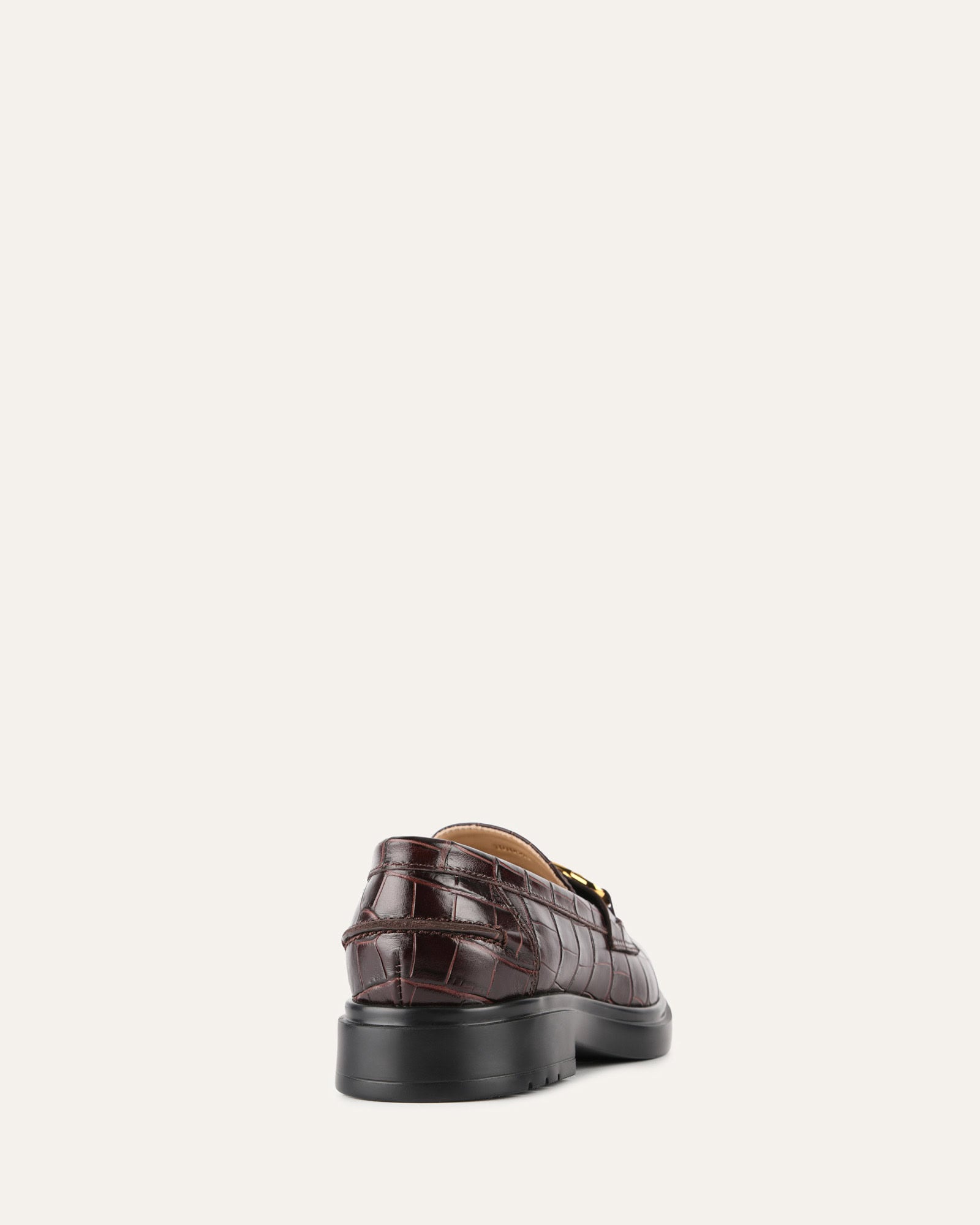 Julio Genuine Leather Loafers for Men - Chocolate Brown Crocodile Embossed Slip-On Shoes - Comfortable & Stylish for Business, Casual, and Office Wear