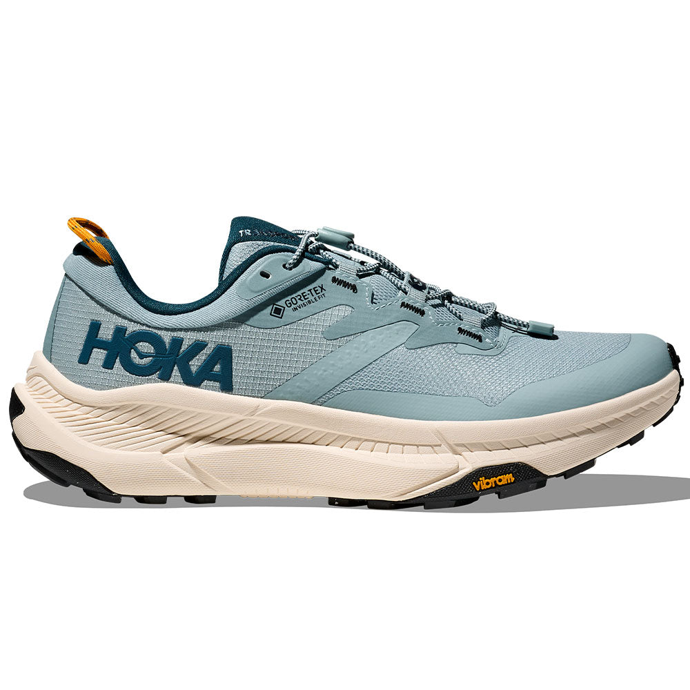 HOKA ONE ONE Transport GTX Waterproof Hiking Shoes for Men - Lightweight & Durable Trail Running Boots for Outdoor Adventures, Hiking, and Travel