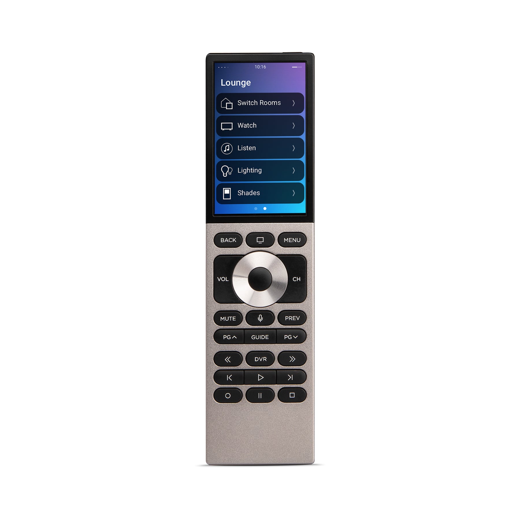 Control4 Halo TS Touch Remote - Smart Home Automation Control with Backlit LCD Screen | Compatible with Alexa & Google Assistant | Perfect for Home Theater & Lighting Control