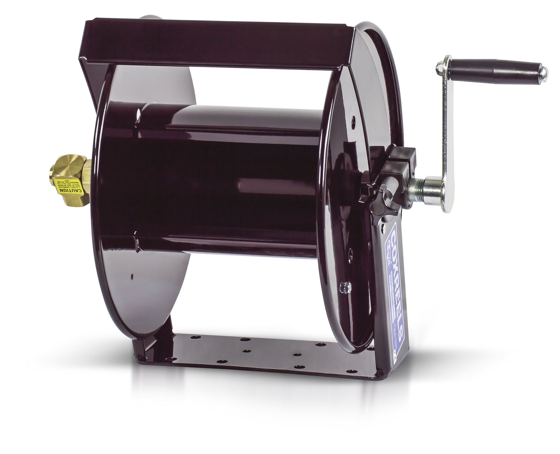 Coxreels SM12-3-100 Swivel Mount Hand Crank Hose Reel - 3/8