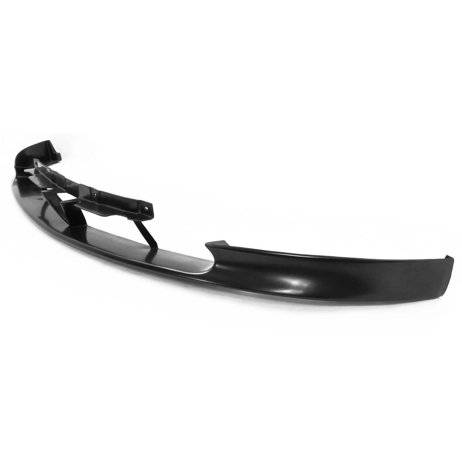 IKON MOTORSPORTS Front Bumper Lip Spoiler Splitter - Compatible with 2004-2008 Mazda RX8, Factory Style PU Black Front Lip - Enhances Aerodynamics & Sporty Look for Street Racing & Car Shows