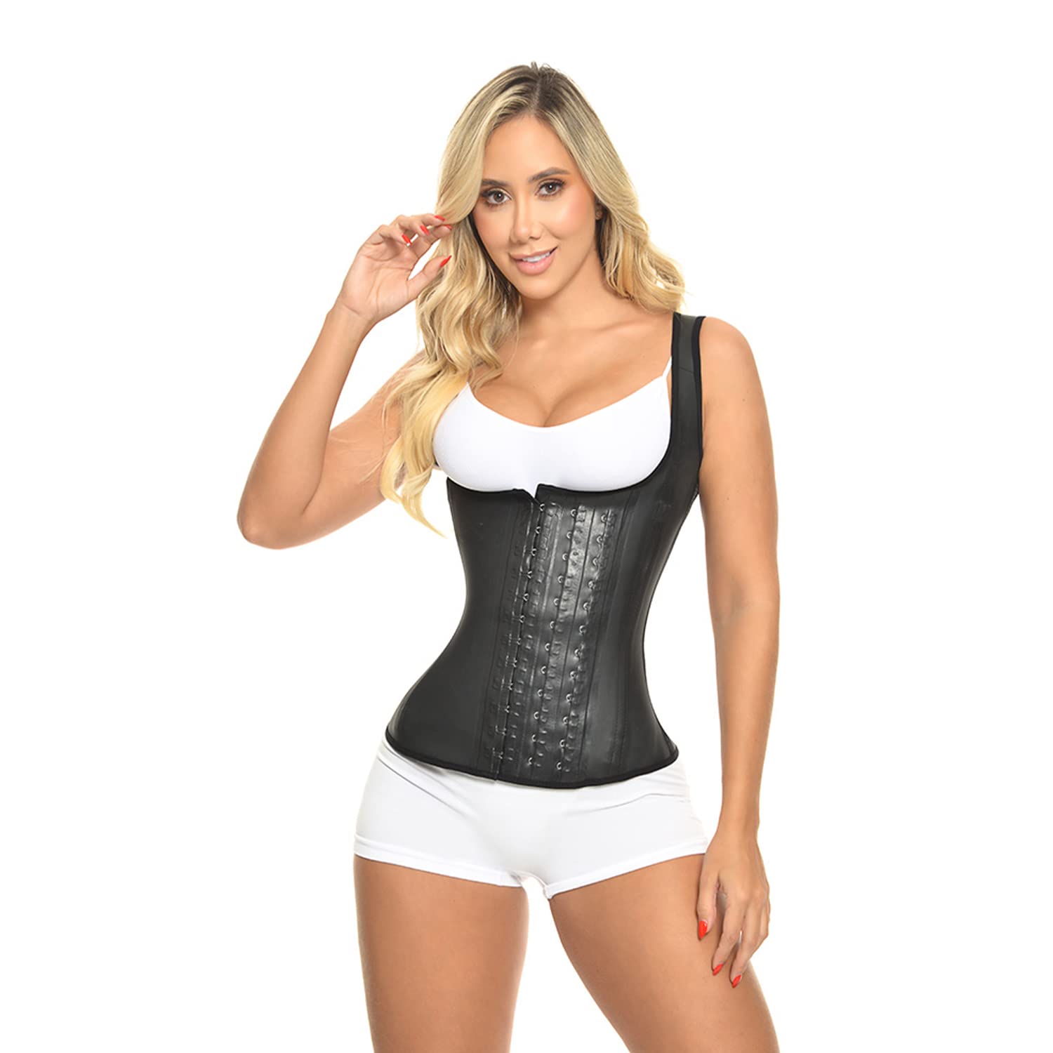 Best Waist Trainer for Women - Plus Size Corset Shapewear with Tummy Control & Long Torso Design | Perfect for Workouts, Postpartum Recovery & Body Shaping