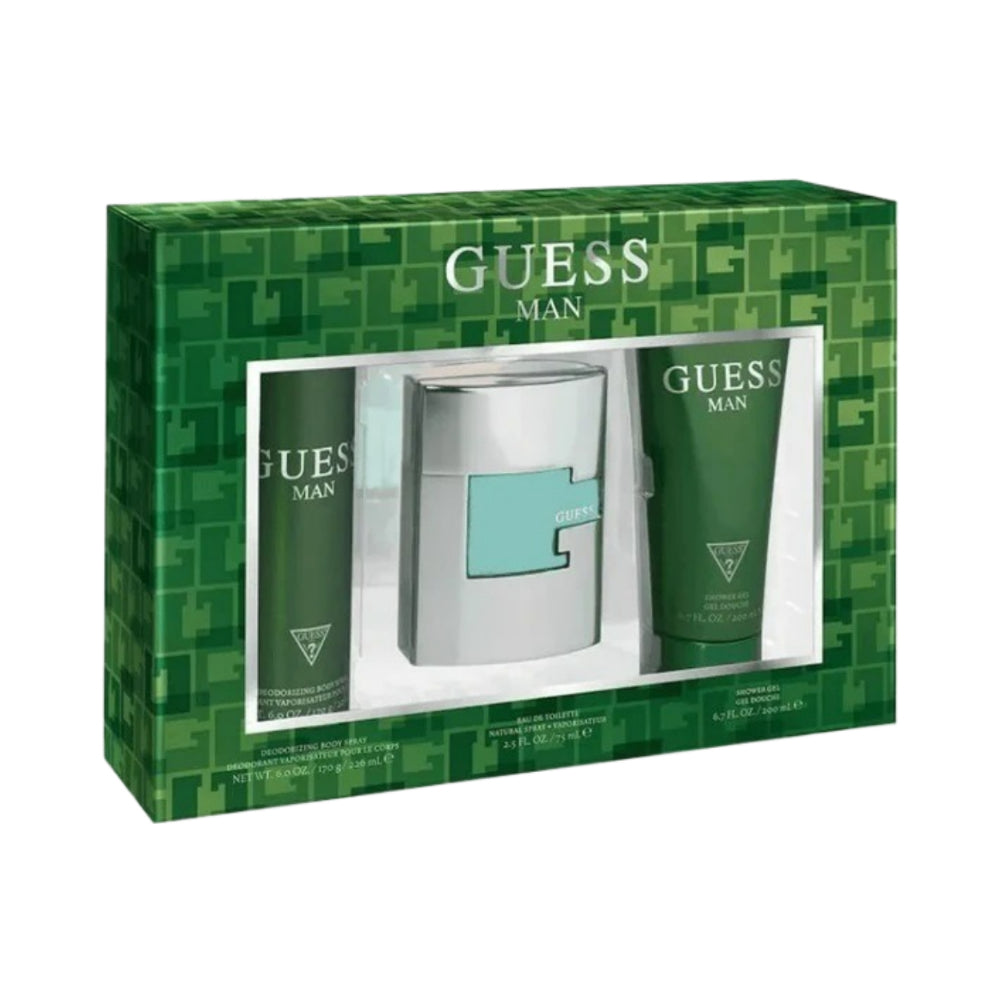 Men's 3-Piece Eau de Toilette Gift Set - 75ml Cologne Spray for Him - Perfect for Daily Wear, Date Nights & Special Occasions