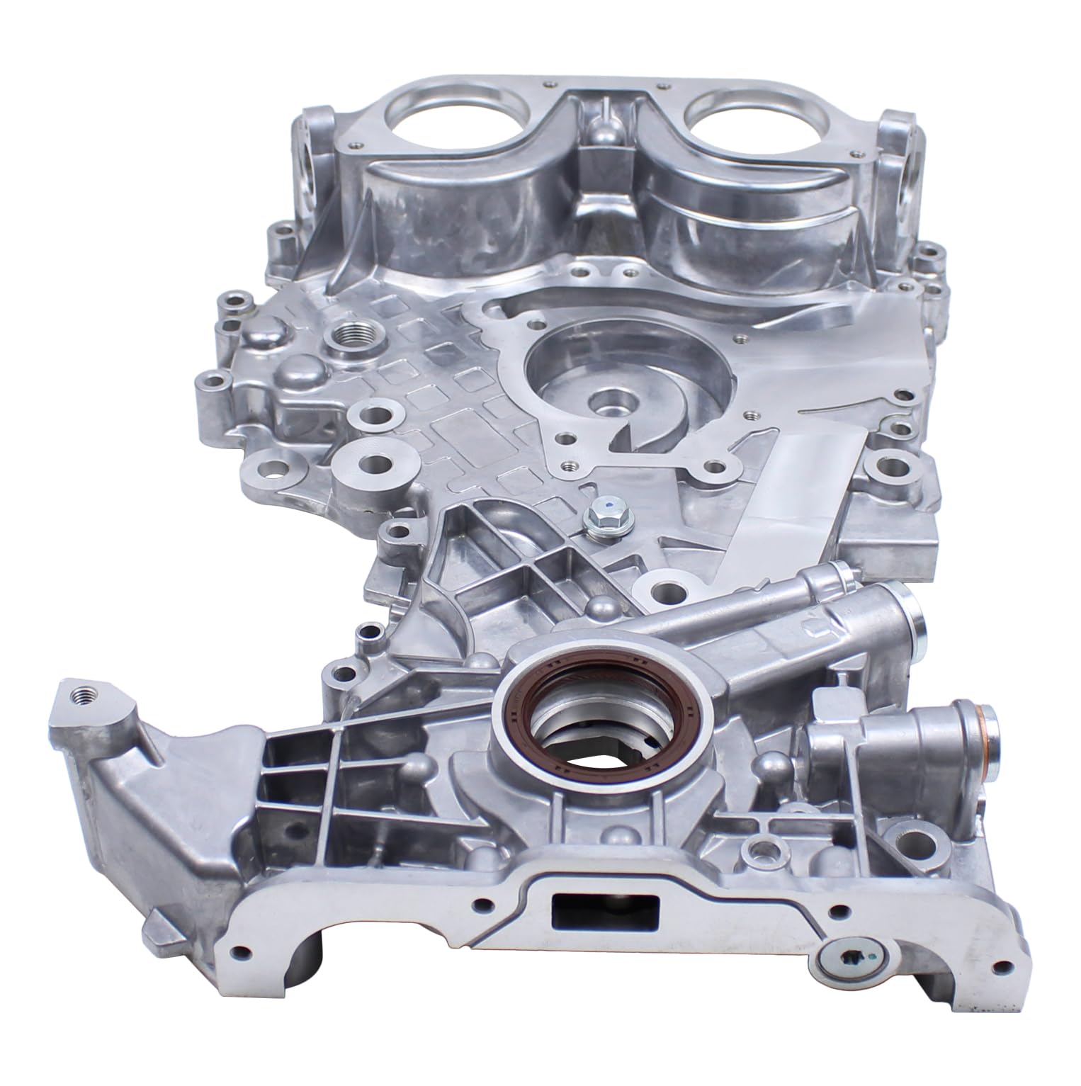 MOTOKU Front Timing Chain Cover Oil Pump Assembly with Gasket for Chevrolet Cruze 1.4L 2011-2015, Sonic 1.4L 2012-2020, Trax 1.4L 2015-2022 & Buick Encore 2013-2022 - Engine Repair Replacement Part for Smooth Performance
