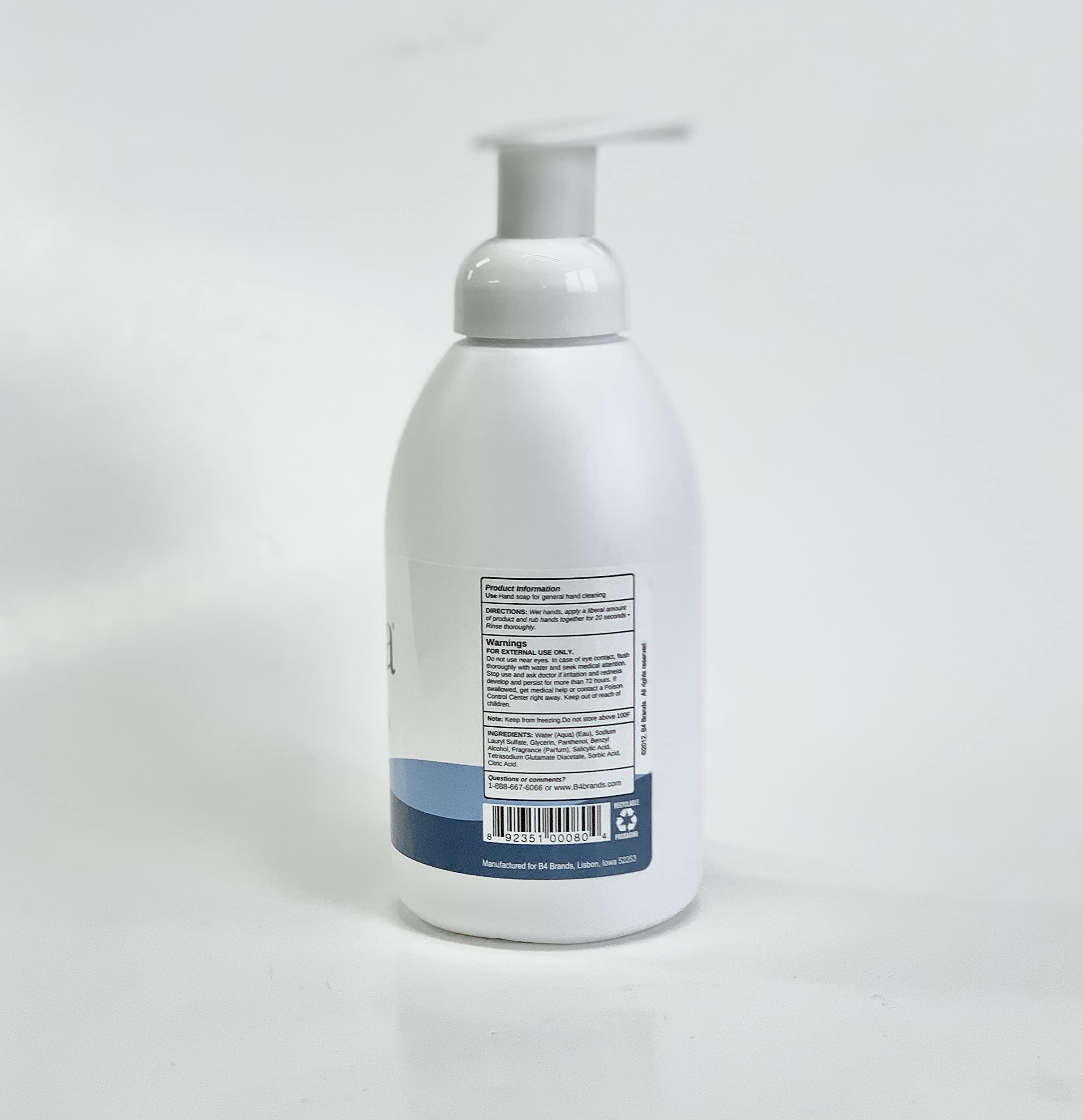 Aterra® Eco-Friendly Foaming Hand Soap Refill - 18oz Bulk Pack of 12 | Natural Plant-Based Formula for Kitchen, Bathroom & Office Use