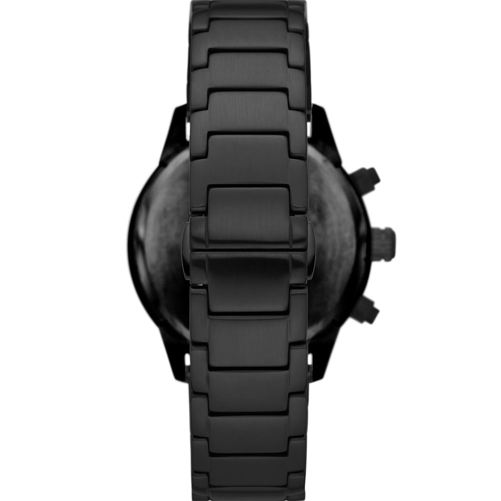 Emporio Armani AR11472 Men's Black Stainless Steel Watch - Stylish Luxury Timepiece for Business, Casual & Formal Occasions